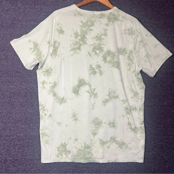 Lululemon Athletica Green Tie Dye Short Sleeve Tee, XL - Picture 5 of 5